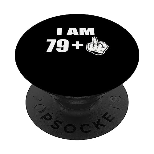 80 cumpleaños 80 cumpleaños hombre 80 años 80 años de vida PopSockets PopGrip Intercambiable