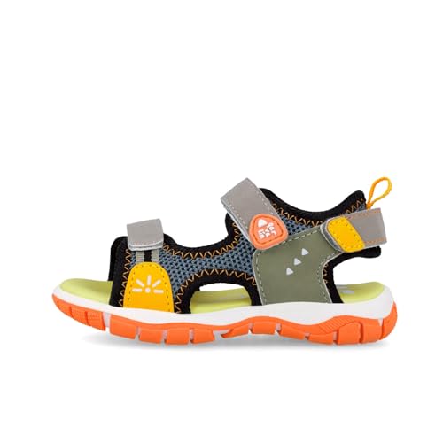 Sandalias de trekking infantiles Garvalín en color rosa con ajuste seguro 5