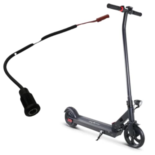 Puerto de carga de scooter eléctrico compatible con Windgoo T10 Electric Scooter Puerto de carga fiable y reemplazo incluido con 1 puerto de carga con fijación y protector contra el polvo