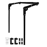 Asa para carro de camping – Barra de tracción de acero multiusos | Asa de empuje para carro plegable multiusos | para playa, senderismo, pícnic, jardín, cochecitos al aire libre