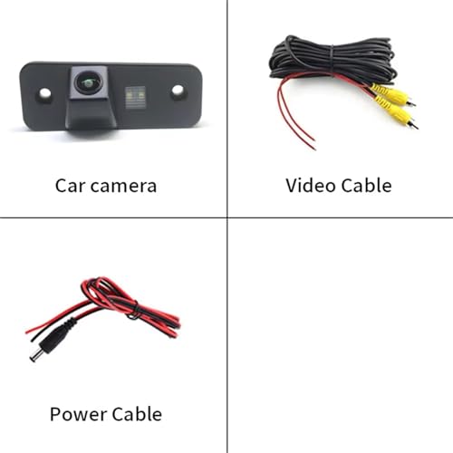 Caméra de recul numérique étanche Hyundai Santa Fe CM SUV 2005-2012