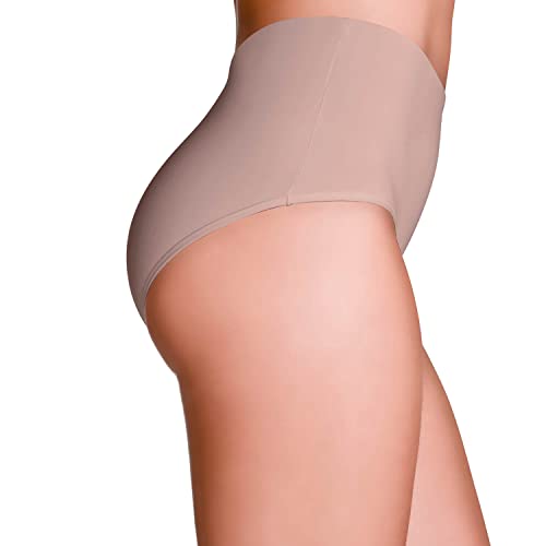 Kit com 2 Calcinhas Pós-Parto Love Secret Preto/Chocolate