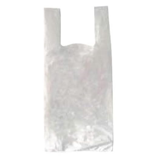 0102 - Bolsa plastico camiseta 35x50 paq.200 un.