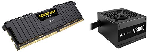 Image of Corsair Vengeance LPX 16GB (1x16GB) DDR4 3200MHZ RAM Memory with VS600 PSU