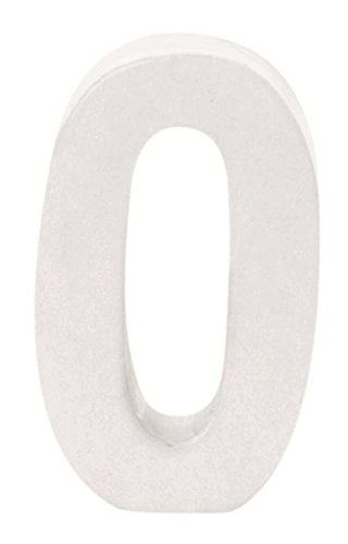 Glorex Paper Number 0 FSC Mix (10 x 7 x 3,5 cm), Color Blanco