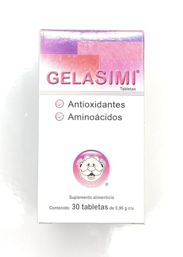 Antioxidants and Amino acids Supplement for Hair and Nails compare to Gelasimi 30 tablet- Antioxidantes y Aminocidos Suplemento para Cabello y uas compare to GELASIM 30TAB CISTE