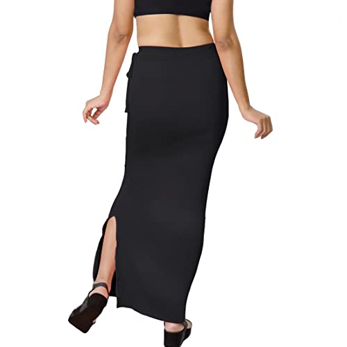 Image of dermawear Women Blended Fabric Saree Shapewear Everyday Petticoat (SSE-407)