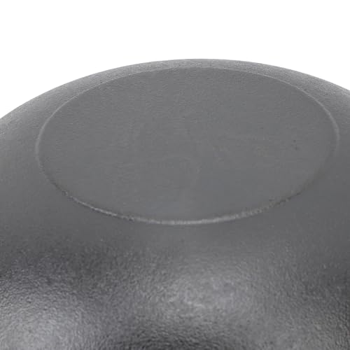 Wok de Hierro Fundido 25 cm con Tapa de Madera miniatura 7