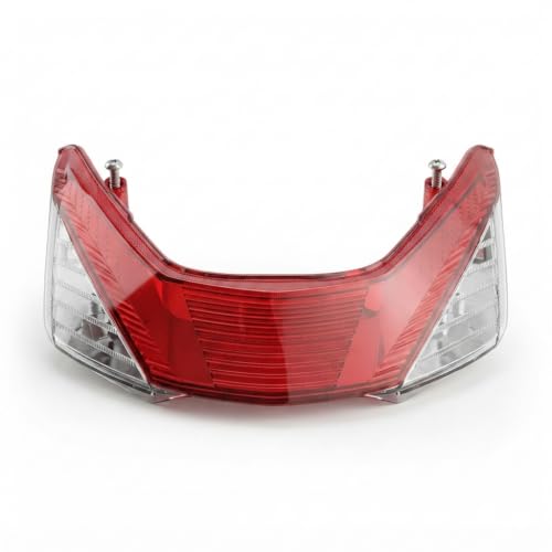 Image of Tail Light Lens Compatible for Honda Activa 6G | Rear Brake Tail Light Cover Lens | Replacement Tail Lamp Glass with Screws | High Clarity, Durable Red Lens