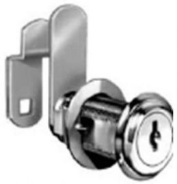 C8060-14A-KD Cam Lock, 1-3/4" Cylinder Length, Bright Nickel Finish