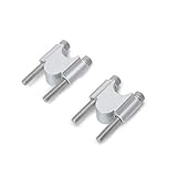 PETCHOR 7/8" Handlebar Risers Sliver