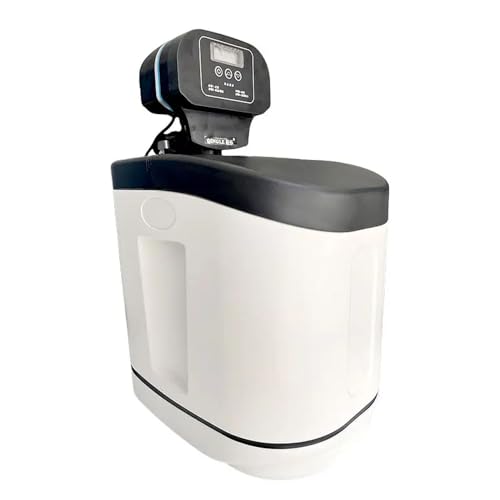 Addolcitore d'acqua elettrico automatico, tecnologia di risparmio di sale e acqua, rigenerazione automatica dell'acqua dolce di tutta la casa, prolunga la vita delle apparecchiature idriche domestiche