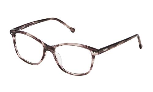 Preisvergleich Produktbild Loewe Unisex-Erwachsene VLW9575201EW Brillengestelle, Violett (Streaked Burgundy), 55