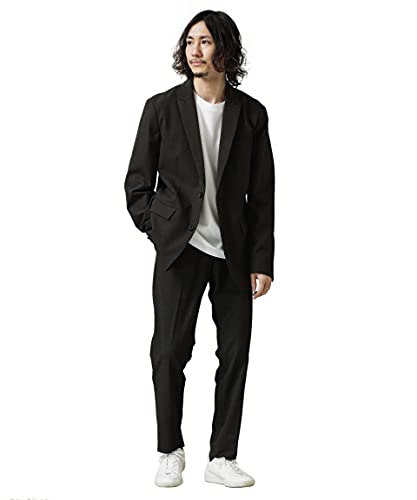 ナノ・ユニバース(nano・universe) ダメリーノ ハイブリッドパターン セットアップ M ブラウンケイ nano・universe