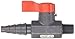 Asahi America Labcock PVC Ball Valve, Inline, Unibody, Lever, 1/4
