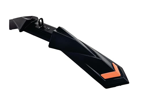 Image of Dark Horse Bicycle MX2 Fender Set, Suitable for 24 inch & 26 inch Inch Cycle, V-Brake Model, MTB & ATB Cycles, Durable Clamp Fitting New Mudguard for Cycles (Orange)