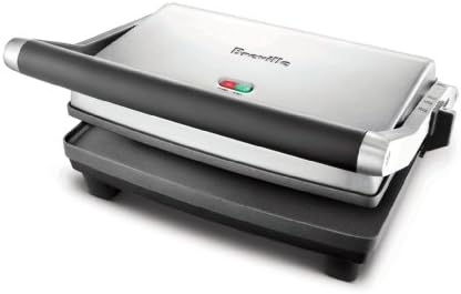 Breville Duo 1500-Watt Nonstick Panini Press, Silver