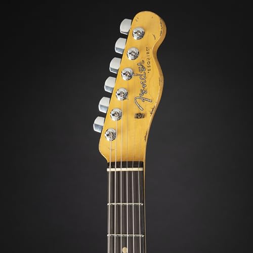 Fender Limited Edition Joe Strummer Esquire Relic Masterbuilt Jason Smith #JS403 – Guitare Électrique Personnalisée - Les Beatles, Paul McCartney, John Lennon, RIngo Starr, George Harrison Fender Limited Edition Joe Strummer Esquire Relic Masterbuilt Jason Smith #JS403 - Guitare Électrique Personnalisée – Image 5