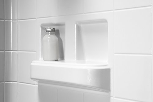 STERLING 61040110-96 All Pro Bath Tub and Shower Kit, 60-Inch x 30-Inch x 73.5-Inch, Biscuit