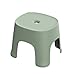 Huachaoxiang Haushalt Bad Plastikhocker, Quadratische Hocker Verdickte Erwachsenes Kind Niedrige Hocker, rutschfeste Kleine Bank,Grün
