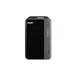 QNAP TS-253D-4G 2-Bay Desktop NAS, 4 GB RAM,Zwart
