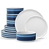 Elevate Your Table with the Noritake Ombre Indigo 12-Piece Set – Buy Your Stylish Dining Experience Today! – Noritake