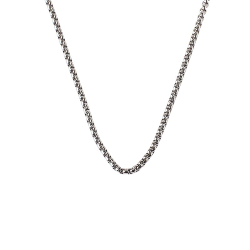 Image of SALTY ALPHA Anti Tarnish Stainless Steel Locket Neck Chain for Men | Stylish Pendant Necklace | Jewellery Accessories for Boys | Minimal Jewelry | Gifts for Boyfriend & Husband | Gift for Diwali, Christmas, Marriage, Birthday, Rakhi