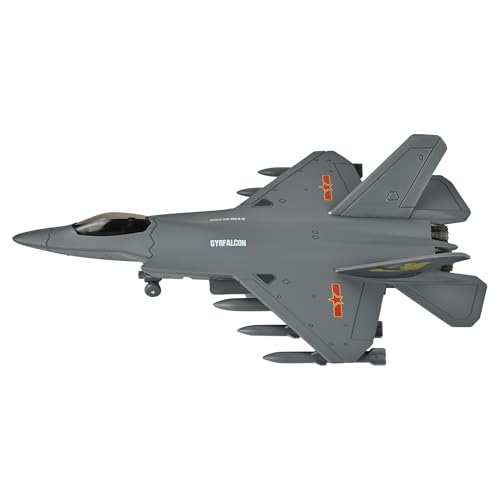 Image of Toys Uncle Diecast Aeroplane Scale Model, (1:400 Fighter Aeroplane with Light and Sound (Type 19))