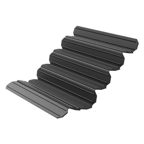 SNGUOQ 1 escurridor de Agua, Plegable for vajilla, Platos, Antideslizante, Aislante térmico y for encimeras Cocina para Cocinas,Mesas De Comedor(Black)