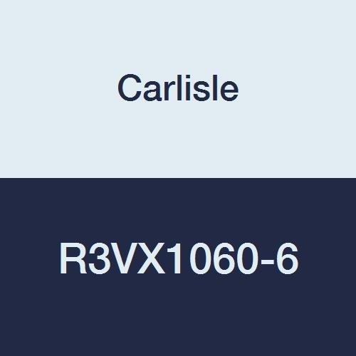 Carlisle R3VX1060-6 Rubber Power-Wedge Cog-Band Banded Belt, 6 Bands, 3/8