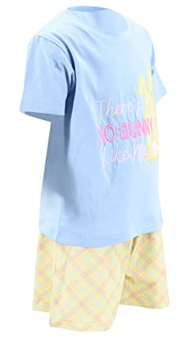Image of Unique Baby Boys 2pc Shorts Set Outfit Short Sleeve Shirt with Embroidery Design and Shorts