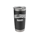 Hillgrove High School HS Powder Springs GA Retro Sports Stainless Steel Insulated Tumbler