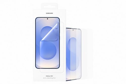 Samsung Anti-Reflecting Screen Protector EF-US936 für das Galaxy S25+, Smartphone Displayschutz, entspiegelnder Displayschutz… – Ansicht 2