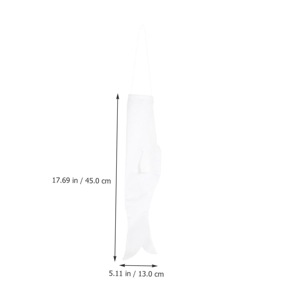 Toddmomy Blank Koi Windsock Japanese Carp Flag Children's Traditional Japanese Art DIY Painting Activity