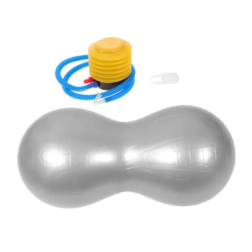 CORHAD 1 Set Yoga Ball Balance Exercise Balls Sensory Balls Anti- Burst Yoga Birth Ball Inflatable Yoga Device Excercise Workout Ball Exercise Balls for Working Out Fitness Supplies PVC
