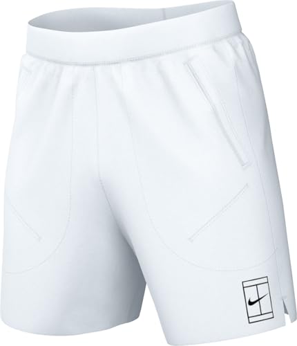 Nike Court Advantage Dri-FIT FZ9322 - Pantalones Cortos de Tenis para Hombre (20,5 cm)