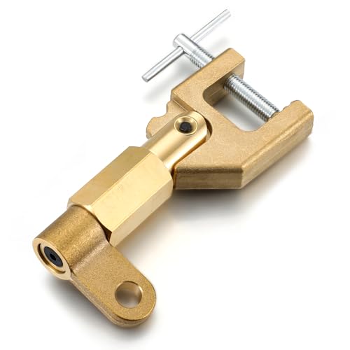 Pelopy Welding Ground Clamp Brass 0.87kg 600 Amp Ground Clamp Standard Solid Brass Clamps for...