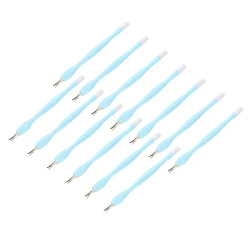 VILLCASE Kit D'outils Manucure 15 Pièces en Acier Inoxydable pour Repousse-peau Morte et Cuticules, pour Nail Art en Salon ou Usage à Domicile