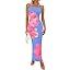 Blue Pink Floral