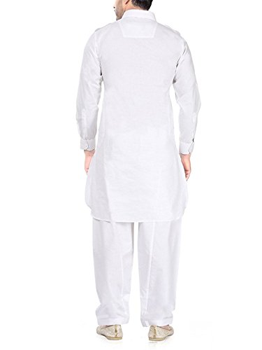 Pijama kurta de algodón para hombre ishin conjunto dos piezas transpirable 2