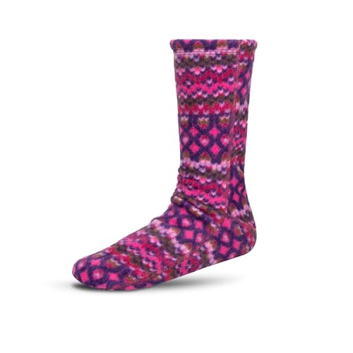 Image of Acorn Mens and Womens Versafit Fleece Sock: Super Soft & Ultra-Warm, Mid-Calf Height, Flat-Flock Seams
