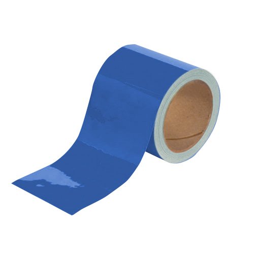 TuffMark Superior Adhesive Floor Marking Tape,Tear Resistant Floor Tape,Floor Safe Marking Tape for Warehouse Workplace Surfaces - Blue - 3-Inch x 100-Foot (1 Roll)