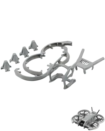 Kit anti-collision DJI Neo 2 gris évite la casse du cardan de caméra
