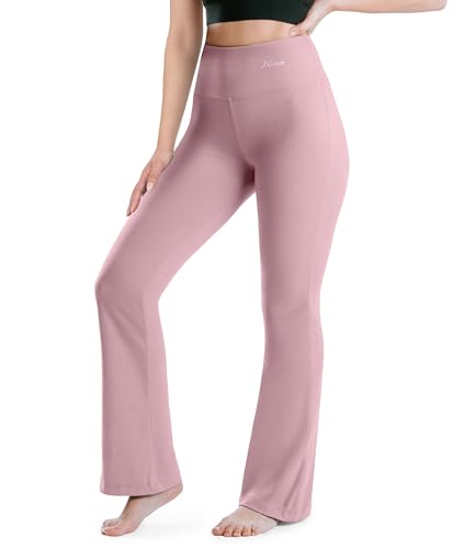NirLUX Bootcut Yoga Pants - Soft Leggings for Women Regular & Plus Size Womens Leggings Tummy Control for Gym & Yoga (12 30
