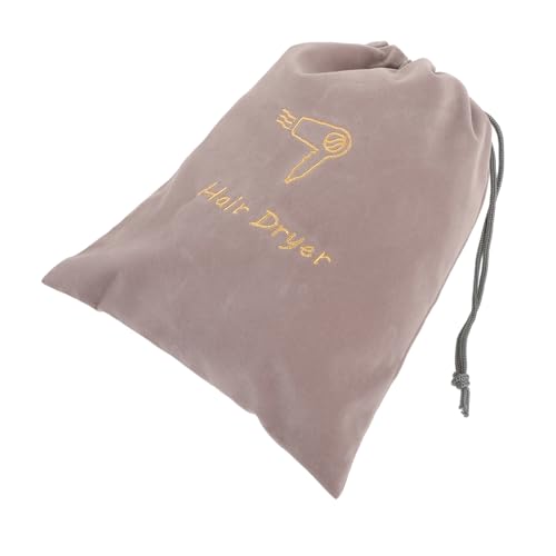 HONMEET Hair Dryer Storage Bag Travel Toiletry Bag Drawstring Sturdy and Reusable Fabric Design