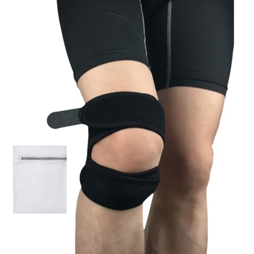 GWAWG sangles de genou pour tendon rotulien, Sangle de Maintien pour tendons rotuliens, Auxiliaire genouillère, soulagement de la douleur au genou réglable