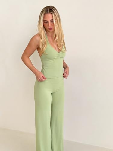 Image of YEOREO Ease Workout Leggings Womens No Front Seam Straight Leggings 29 inch / 31.5 inch / 33 inch / 35 inch High Waist Buttery Eddiy Yoga Pants