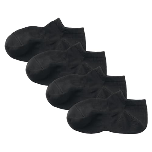 無印良品 婦人 足なり直角 スニーカーイン (4足組) レディース DAF37A5A 黒 23～25cmのサムネイル