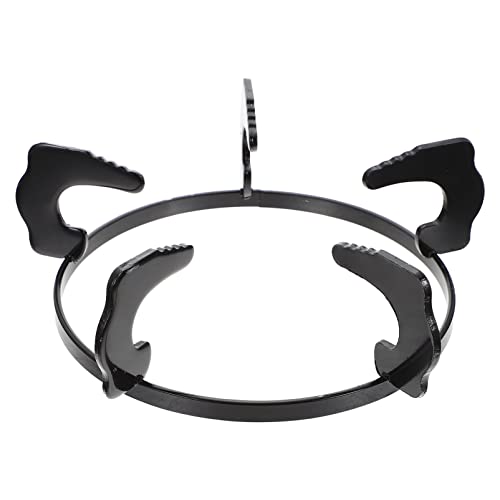 Bestonzon Pot Wok Racks Stove Support Rack Cast Iron Stove Rack Fuel Can Canister Cast Iron Wok Wok Ring Wok Burner Stand, Cast Iron Cooking Pot Stand Gas Wok Racks Gas Wok Racks #TOP8