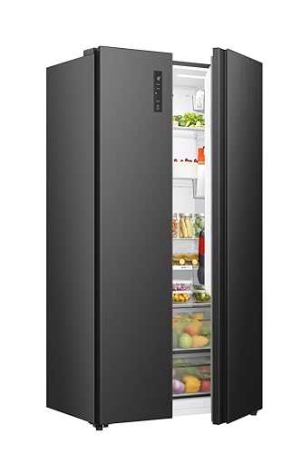 Hisense RS3P558NEFD nevera y congelador, independiente, 544 litros de volumen total, 37 dB, EEK: D/Total No Frost/Big Box/Sensor de temperatura, compartimento XXL para puerta, (ancho x alto x profundo
